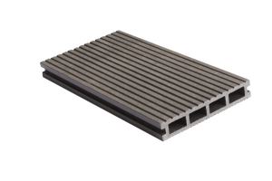 Dabas krāsu WPC klāja grīdu plastmasas kompozīts /Garden saliktu klāja 150X30B