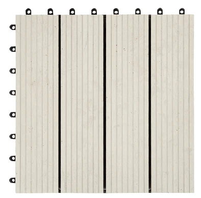 Kompozītu āra Wpc grīdas segums DIY Garden